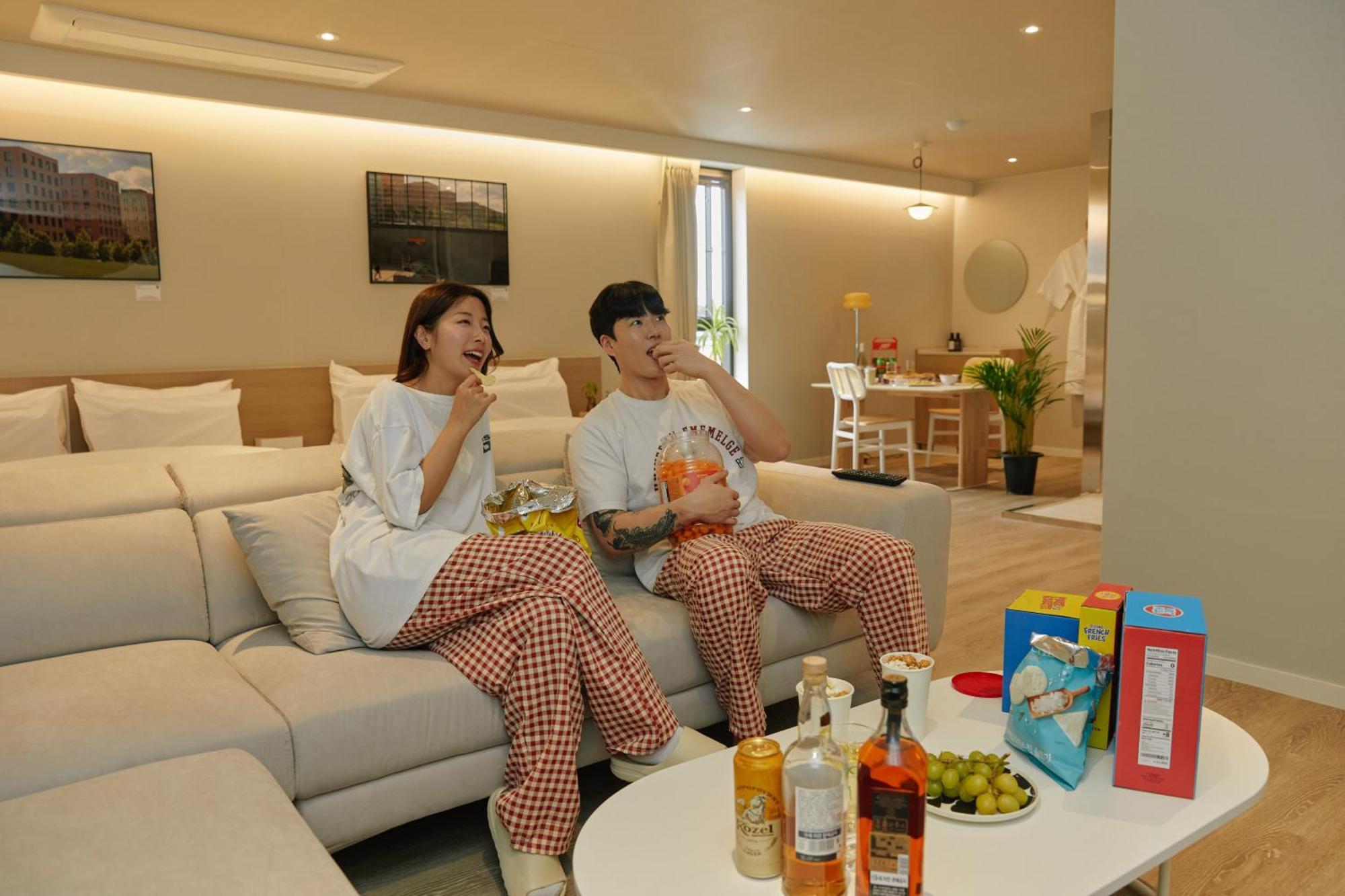 Aank Hotel Incheon Songdo Bagian luar foto