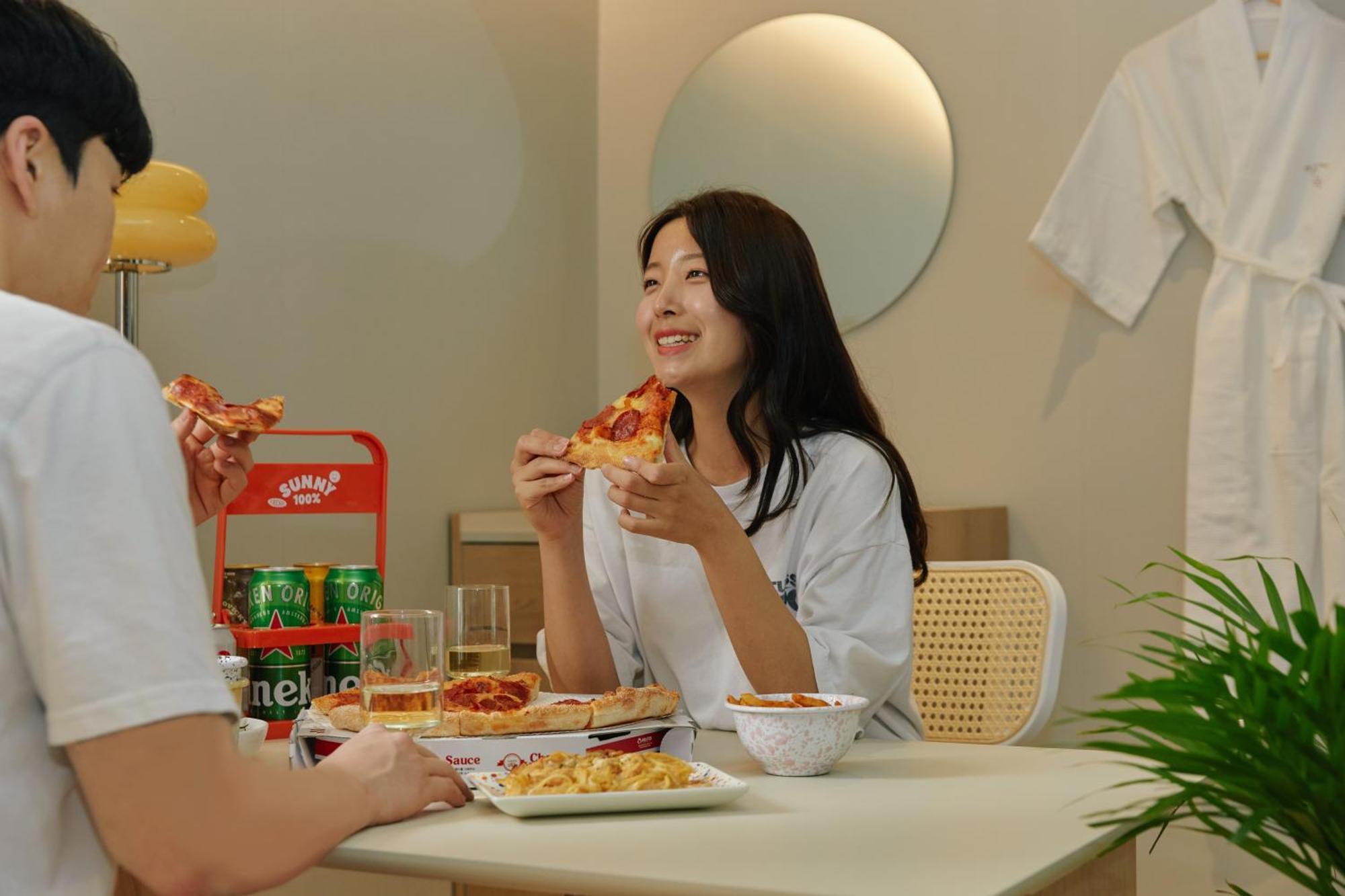Aank Hotel Incheon Songdo Bagian luar foto