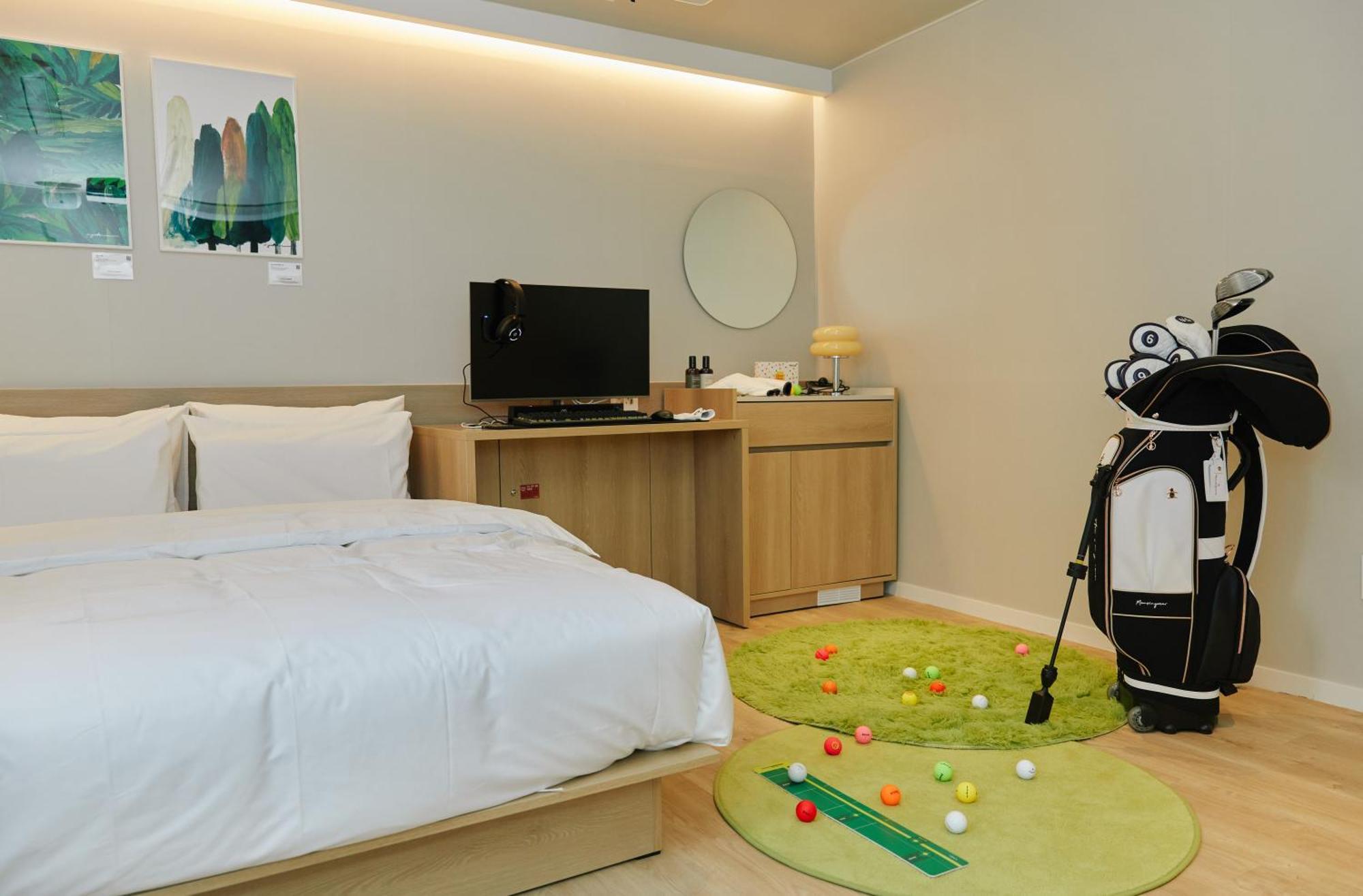 Aank Hotel Incheon Songdo Bagian luar foto