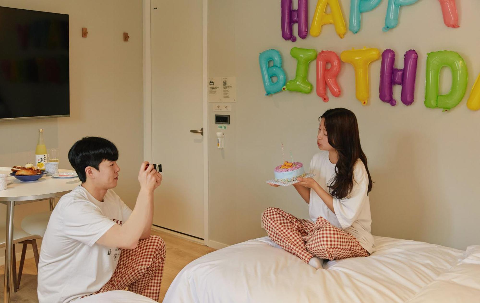 Aank Hotel Incheon Songdo Bagian luar foto